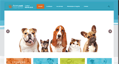 Desktop Screenshot of animavet.be